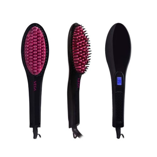 hair straightener brush